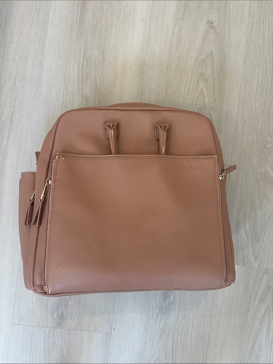 Ayla & Co Handbags - Ayia & Co The Ayla Tan Diaper Bag